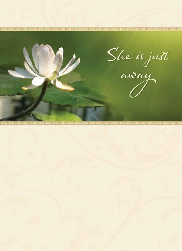 She Is Just Away