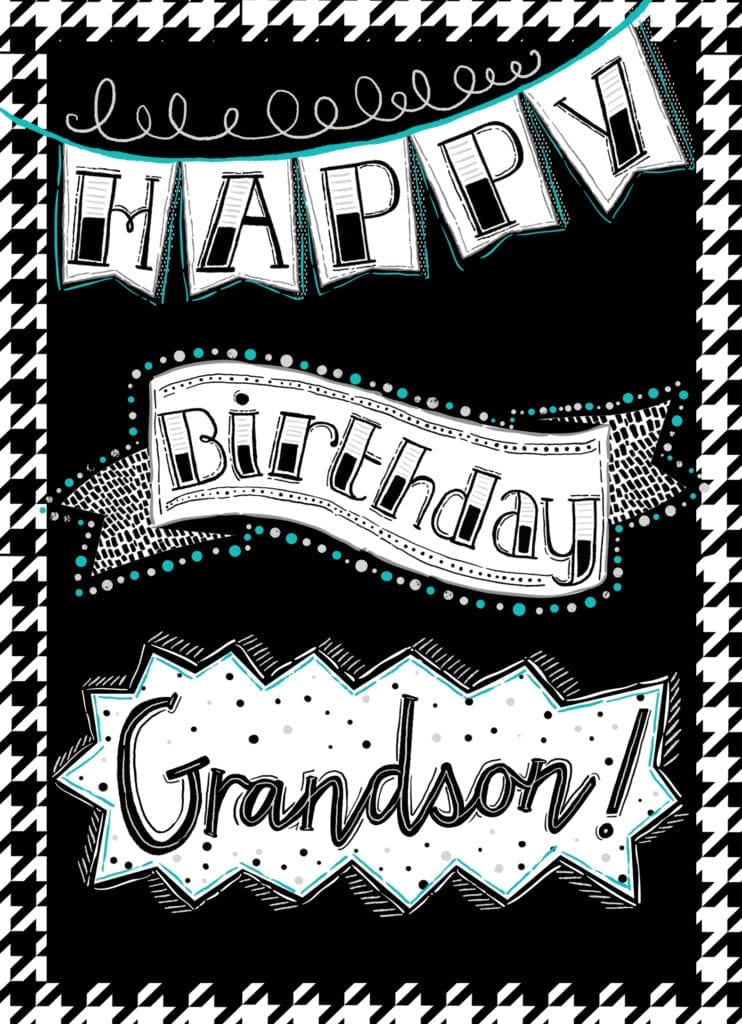 Grandson Personalized Greeting Cards by