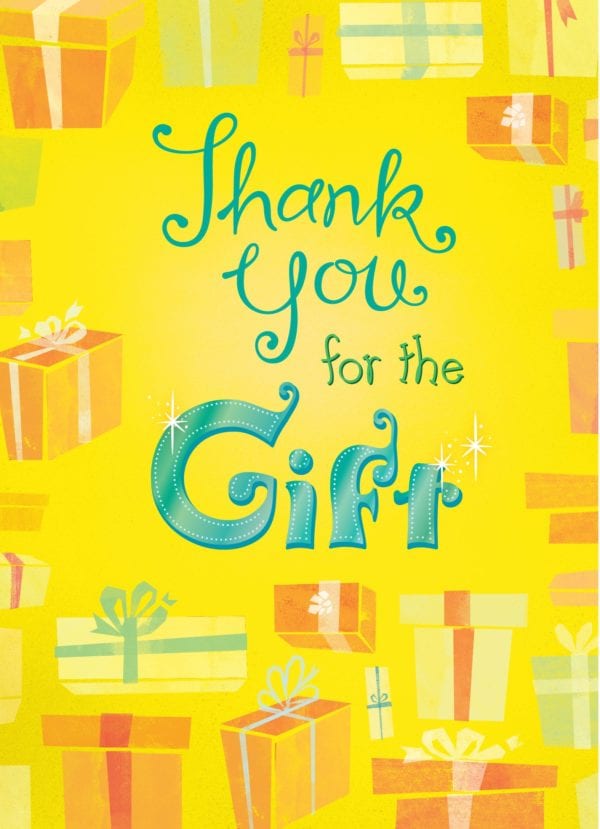 Thanks for a Gift