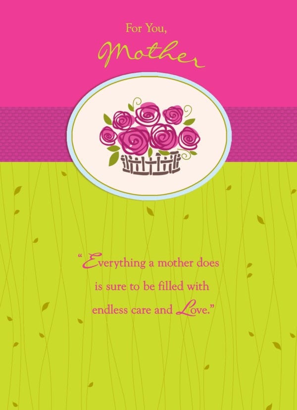 Mother's Endless Care and Love