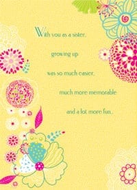 Memories of a Loved Sister