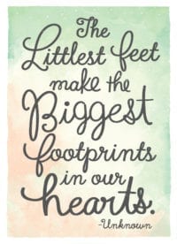 Little Feet, Big Footprints