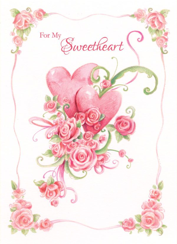 Hearts and Roses for My Sweetheart