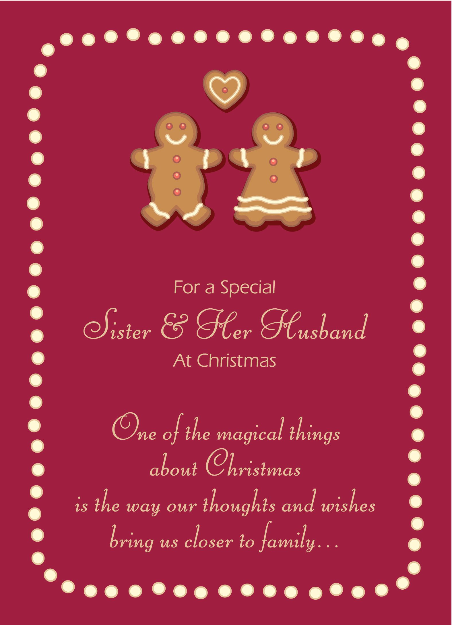 Gingerbread Couple