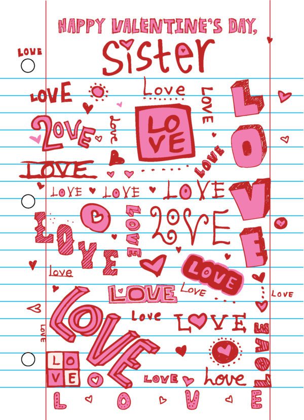 Notebook-Paper Valentine