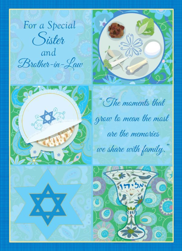 The Dishes Laid Out for Passover