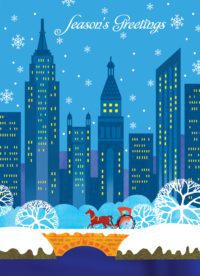 Holiday Horse and Carriage