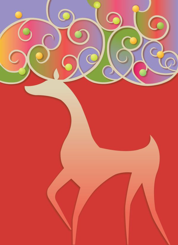 Colorful Reindeer