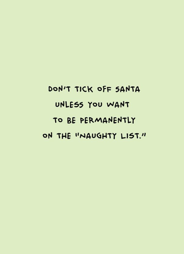 Santa On A Diet - Image 3