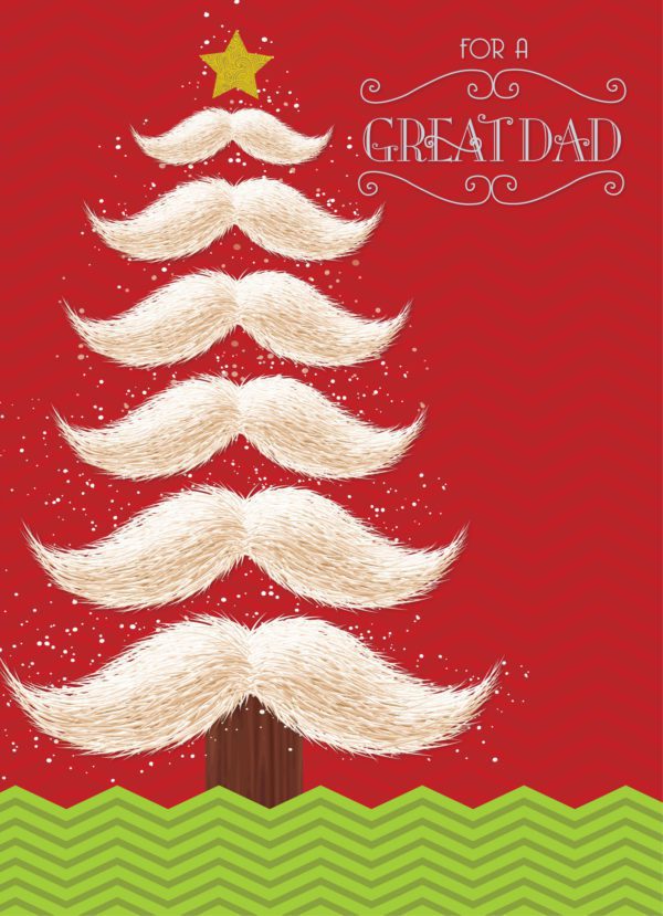 Stache Christmas Tree