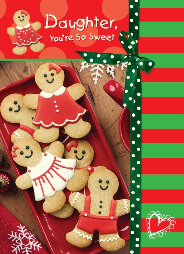 Gingerbread Kisses for Daughter