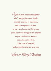 Long Distance Christmas Wishes for Daughter - Image 3
