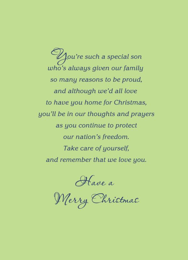 Long Distance Christmas Wishes for Son - Image 3