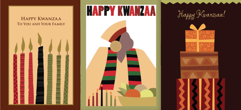 Kwanzaa Greeting Cards for December